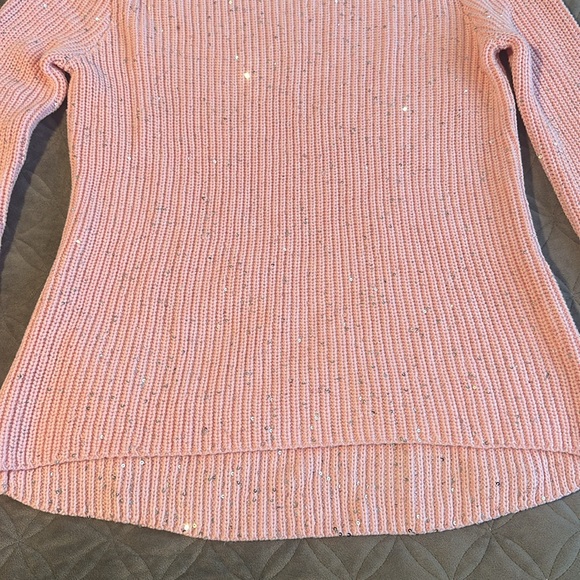 GENERATION LOVE SEQUIN KNIT SWEATER TOP - Picture 3 of 4